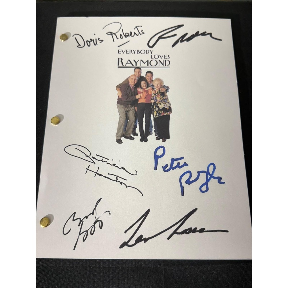 Everybody Loves Raymond Script OS Signed Cast Autographed You Bet Ray Romano